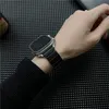 Chłodna bransoletka z paska z włókna węglowego do Apple Watch Series 8 7 6 5 4 3 2 Ultra Butterfly Blustrle Link Band 45 mm 49 mm