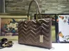 2023 Luxe designer boodschappentas Lady Schoudertas Classic Hoogvolume handbag524578