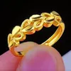 Rings For Women Plated Dainty Gold Jewelry Woman Stainless Steel Rings Luxury Heart Shaped Designer Accessories For WomenS Fashion beauty Gold Ring YW0003138