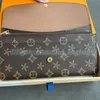 Portamonete M60697 Portafoglio Emilie Designer di lusso Portafogli da uomo da donna Portafogli con bottone a conchiglia Borsa lunga Portacarte in vera pelle Porta carte di credito Porta carte di credito Tote