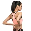 Yoga Outfit Women's Sports Bra High Strength Proof Gathering Running Fitness Summer Sweat Absorbing Quick Dry Vest Mujer