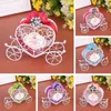 Gift Wrap 1pcs Iron Pumpkin Carriage Hollow Candy Box Wedding Party Packing Decor