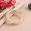 1 Hank Universal Yellow White Stallion Horse Hair For Violin Bow String Musical Instruments Violin Parts Accessories