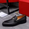 2023 Mens Dress Shoes Formal Business Echt lederen nieuwe flats ademende casual loafers mannelijk merk comfortabel rijschoenen maat 38-44