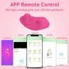 Nxy Vibrators Bluetooth g Spot Vibrator App Remote Control Tongue Licking Vagina Clitoris Stimulator Vibrating Dildo Sex Toys for Women Adult 230310