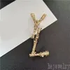 Brass color textured alloy classical brooches retro style elegant for ladies party important occasions metallic luster charm designer brooch chic unique ZB042 E23