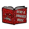 Брохи читают проклятую книгу Necronomicon Evil Dead Эмалевые бруши для булавки для пинча