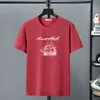 Hommes T-shirts Vert T-shirt D'été T-shirt Hommes Coton T-shirt 10XL 12XL Grande Taille À Manches Courtes Tops T-shirts Mâle Imprimer Chemise Rouge Gris 230317