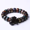 Strand Factory Wholesale Jujube Wooden Bracelets Wood Carved Six Words Mantra Buddha Beads Hand String Lucky For Men Women Jewelry