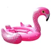 6–7 Personen aufblasbarer Riesen-Pink Float Large Lake Island Spielzeug Pool Fun Raft Wasserboot Big Island Unicorn255v
