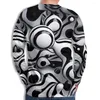 Men's T Shirts 2023 Spring And Autumn Period Explosive Money Fashion 3D Digital Printing Man Long Sleeves