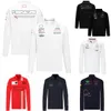 2023 F1 Racing Suit T-shirt Fórmula 1 Driver Camisas polo de manga comprida Tops Equipe Lapela Secagem rápida Camisa masculina casual