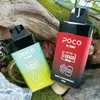 POCO BL 10000 puffs mesh coil Electronic Cigarette Disposable pen with rechargeable 650mah Vape Pen battery and 20ml cartridge pod Germany warehouse 15 flavors