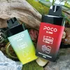 Poco BL 10000パフメッシュコイル電子タバコ使い捨てペン充電式650mAhベイプペンバッテリーと20mlカートリッジポッドドイツ倉庫15フレーバー