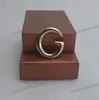 Gold G Letters Designer Pins Broches For Women Men Men Alloy Fashion broche Pin sieraden voor feest bruiloft