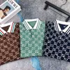 Mäns tees polos mäns designer polo skjorta lyx italienska märke mäns tryckt g brev kläder kort ärm formell affärsmode mäns sommar t-shirt asiatisk storlek m-3xl