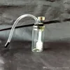 Petit pot transparent bongs en verre accessoires Pipes à fumer en verre coloré mini tuyaux à main multicolores meilleure cuillère en verre
