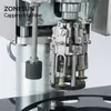 ZONESUN Kundenspezifische automatische Wodka-Weinflasche Ropp Pilfter Proof Metallkappen-Verriegelungs-Crimpmaschine