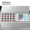 ZONESUN ZS-DTPP10D Liquid Filling Machine 10 Heads Peristaltic Pump Vial Tube Chemical Agents Packaging Production Line