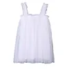 Vestidos de niña 2023 verano lindo vestido sin mangas de tul con tirantes para bebé primera fiesta de cumpleaños ropa de princesa para niños pequeños 12M-6T