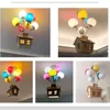 Pendant Lamps Children's Room Balloon Light Nordic Simple Modern Cartoon Bedroom Chandelier Boy Girl Princess LED Lamp LB12316Pendant