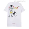 Luxe klassieke heren t-shirt CH Brand Tops Heart Men Women Sanskriet Letter Chromes Short Sleeve Horseshoe Couple T-Shirts Designer 24ukh