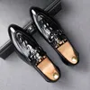 Hoge kwaliteit mode heren schoenen klassieke luxe heren lederen schoenen comfortabele casual loafers instappers trouwjurk schoenen