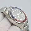 v12 Factory watch Cal.3186 ll PEPSI Red Blue Ceramic 126710 BLRO Watch Box/Papers