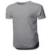 Herren T-Shirts Einfarbiges Hemd Herren 2023 Casual T-Shirts Sommer Skateboard T-Shirt Junge Skate Top