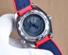 Ocean Universe 600 Watch Men's Watch totalmente automático mecânico integrado Máquina substituível Banda de aço observa