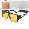 Óculos de sol de praia de grife para mulheres Óculos de sol polarizados Óculos de sol masculinos de luxo Moda feminina Óculos de vidro Adumbral Lente UV400 2303181D