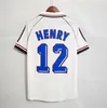 1998 Zidane retro koszulki piłkarskie 1982 84 86 88 90 96 98 00 02 04 06 Henry Maillot de Foot Pogba Football Shirt Frencheuet Desailly Vintage Jersey