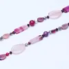 Chains Multi Color Real Freshwater Pearl Necklaces Long Jewelry For Christmas Gifts