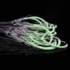 Fishing Hooks Night Fishing Hook Glow in Dark String Hooks 12-30# Luminous Crank Nake Single Fishhook Fresh Saltwater P230317