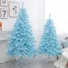 Dekoracje świąteczne Błękitne drzewo Kreatywne szyfrowanie PVC do domu prezenty dla dzieci