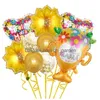 Décoration de fête pour le thème de la fête des mères ballons décoratifs ballons festivants set maman je t'aime chambre d'anniversaire signifiant e dhcqu