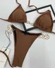 Bikini -sets voor dames designer badpakken Bading Suite Bloemenprint Damesontwerper Sexy Beach Summer Vacation