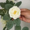 Kwiaty dekoracyjne 2m sztuczna róża girland fałszywa eukaliptus winorośl wiszące rośliny zieleni na ślubne miejsce domowe biuro wystroj