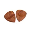 Wood Acoustic Guitar Pick Electric Bass Plectrum Hearted Shape Pick Guitar Guitarra Accessories Stringed Musical Instrument