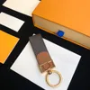 Luxury Keychain Mens Leather car key ring Keychains Buckle womens fashion bags hanging buckle High Quality