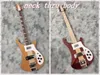 Sällsynt 4003 Electric Bass Guitar Neck Thru Body 20 Frets kan anpassas