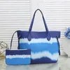 De Tote Bag Meerdere kleuren 2 stuks Handtas Portemonnee Designer Mode Showtas Luxe boodschappentassen Moeder- en kindpakket