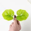 Decorative Flowers 20pcs Artificial Plants Christmas Decoration For Home Garden Wedding Bridal Party DIY Gifts Fake Flower Begonia Leaf