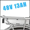 48V 13AH LIFEPO4 Batteri 48V bakre rack LifePo4 Lång livscykel 500W 1000W Batteri