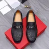 2023 Mens Dress Shoes Fashion Designer Casual Driving Shoes Men Comfortable Party Wedding Suit Brand Slip On Oxfords Footwear Size 38-44