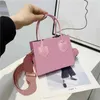 Barn designer handväskor nyaste koreanska modemönster trycker barn korskroppar väskor flickor godis snacks mynt pursar tonåring resväskor 5 färg