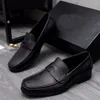 Nieuwe 2023 Mens Dress Shoes Fashion Echt lederen Business Office Werk Formele Oxfords Brand Designer Party Wedding Loafers Maat 38-44