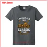 Men's T Shirts I Am Not Old Classic Motorcycle 1968 White Graphic Men T-Shirt Cotton Male T-shirts Printed Vintage Tee Shirt For Boy