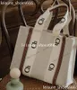 Bolsas de ombro de férias de praia de compras Bolsa de vendas de vendas de lona de lona Crossbody Black marrom manuseio grande e pequeno HQC