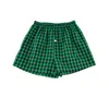 Cuecas m-xxxxxl mass de cuecas soltas shorts soltos manta de xadrez clássico boxer mix cor troncos algodão cuecas